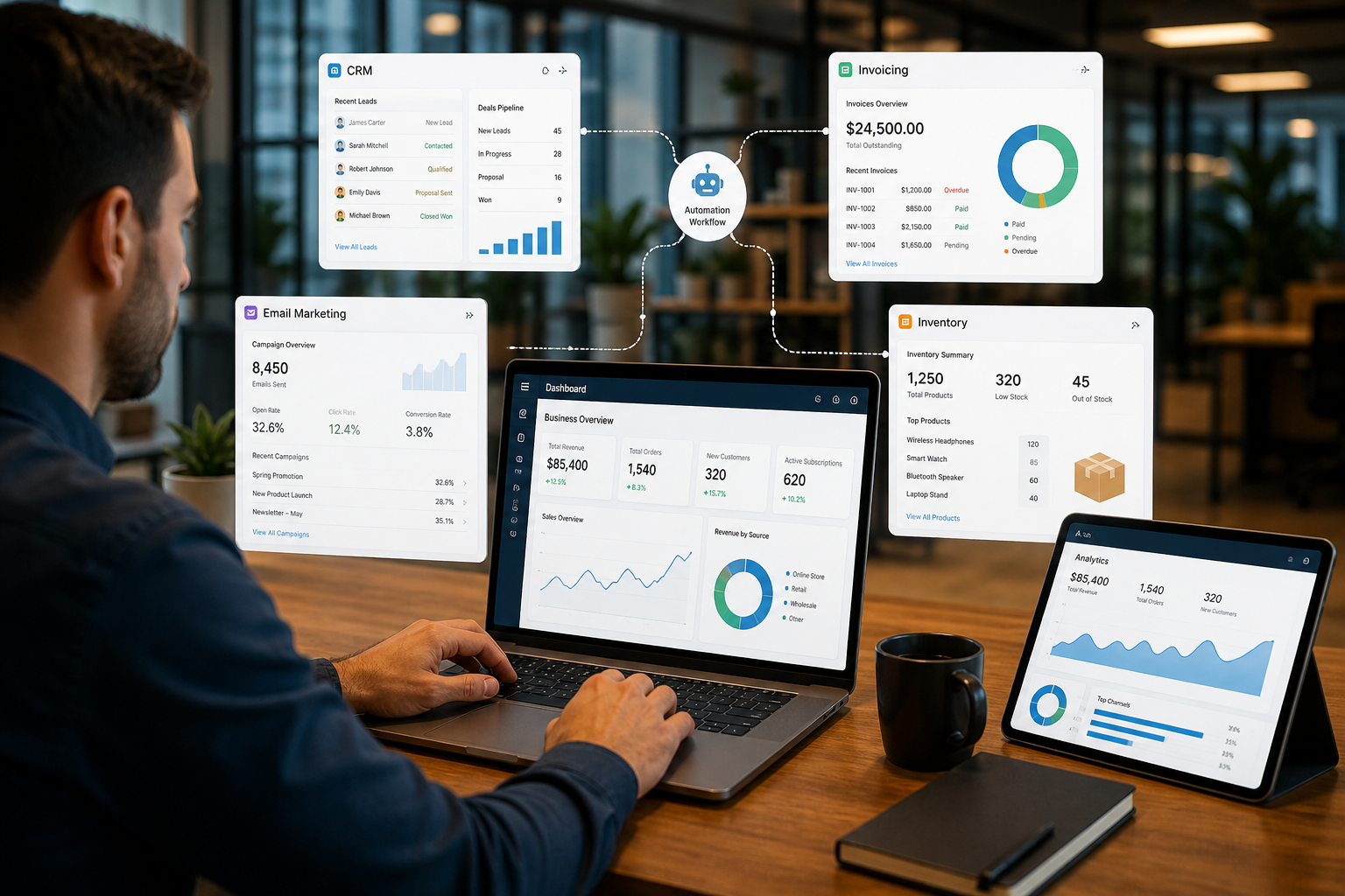 Automation Tools for Small Business Vendors: Best Options to Save Time and Scale Faster