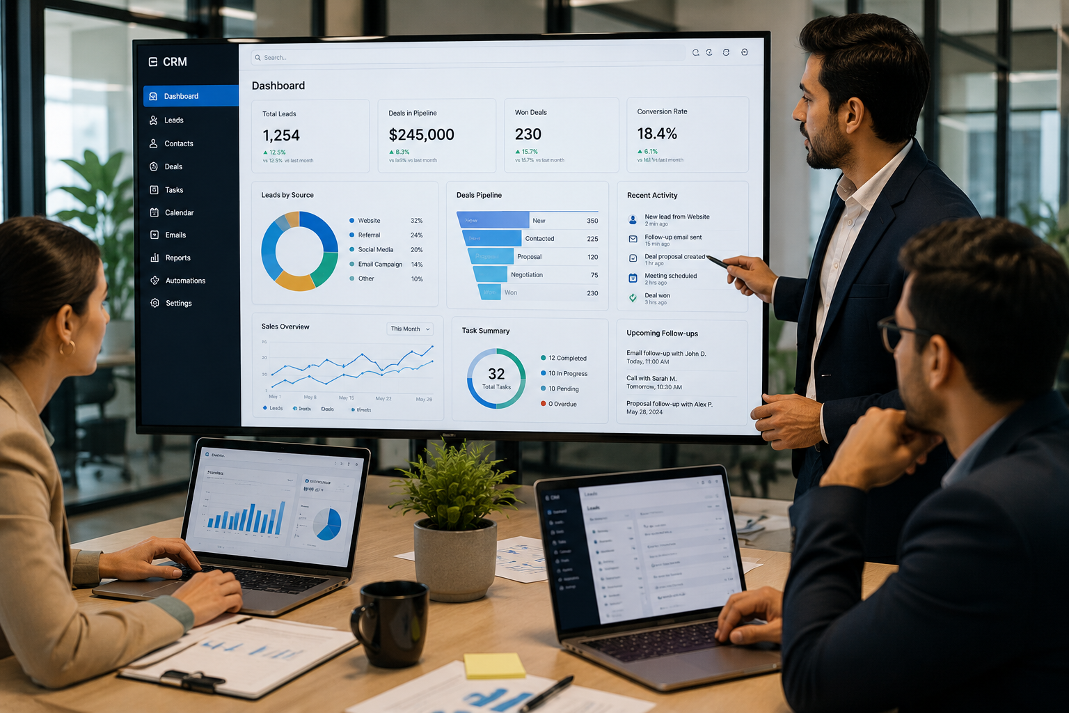 CRM and Sales Automation Tools