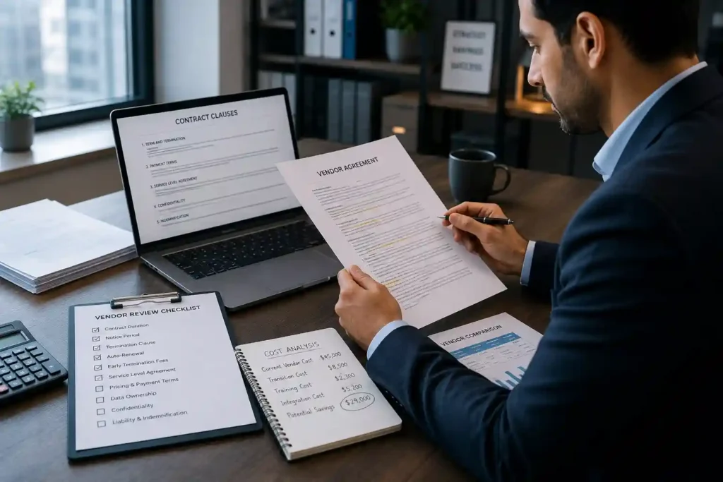 How to Switch Vendors Without Losing Money