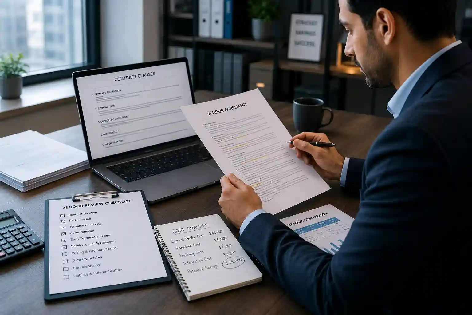 How to Switch Vendors Without Losing Money