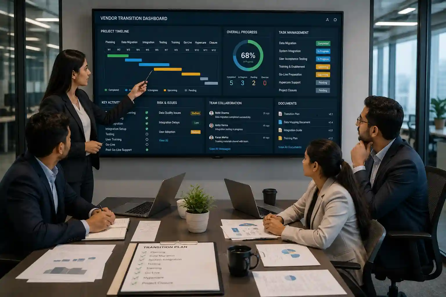 Manage the Transition Process Carefully