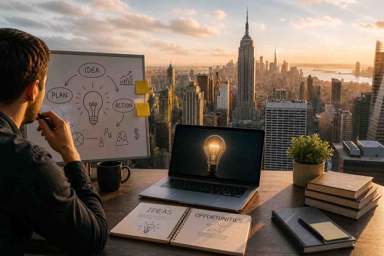 How Ideas Actually Turn Into Opportunities