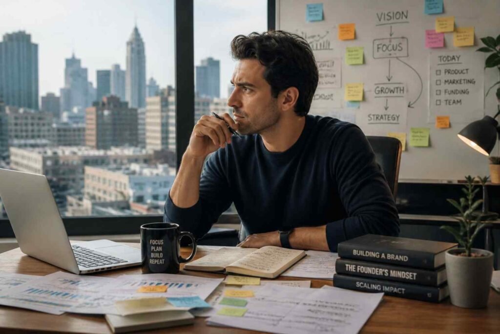 How To Stay Focused As A Founder In The Middle Of Chaos And Growth