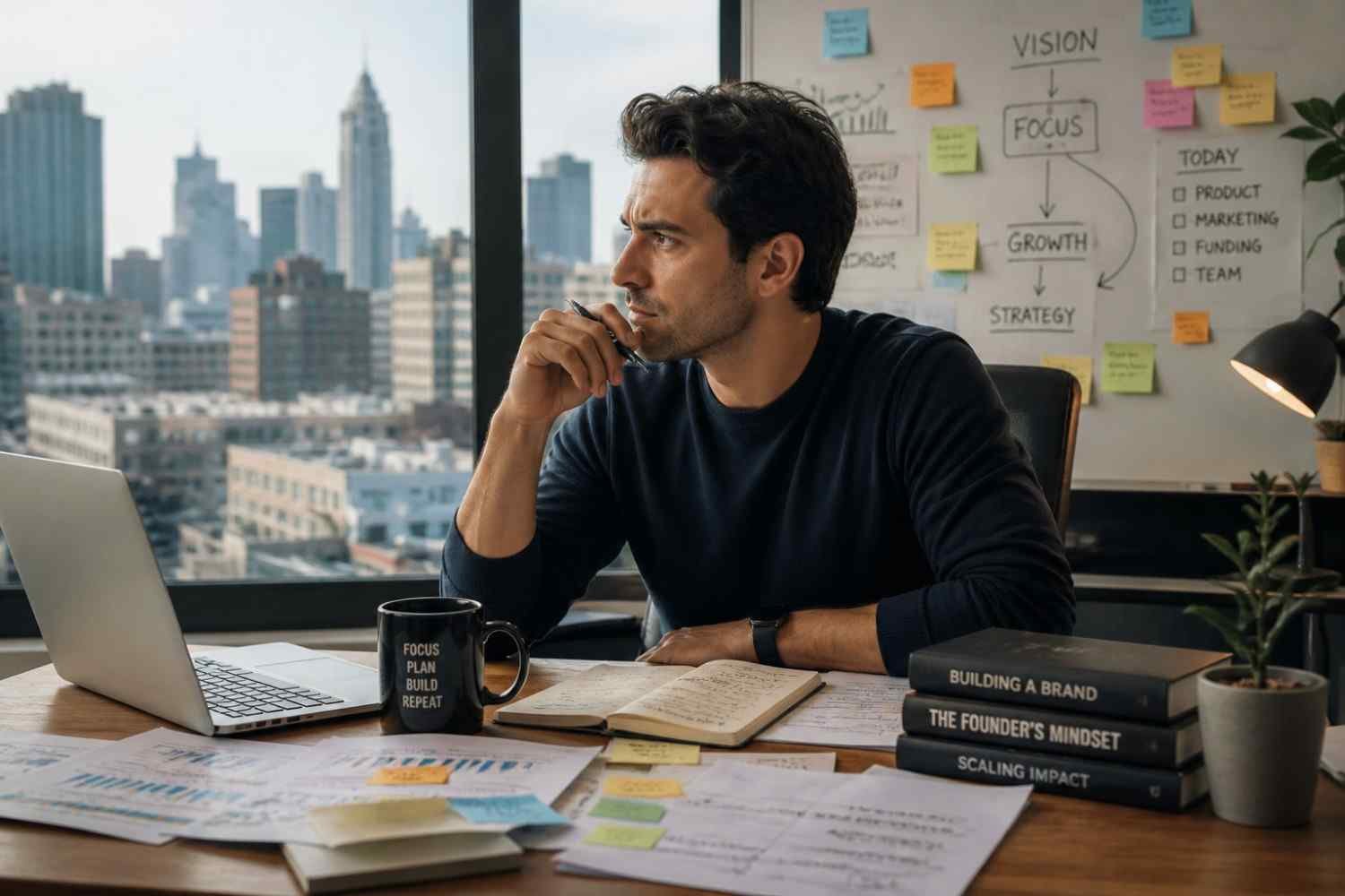 How To Stay Focused As A Founder In The Middle Of Chaos And Growth