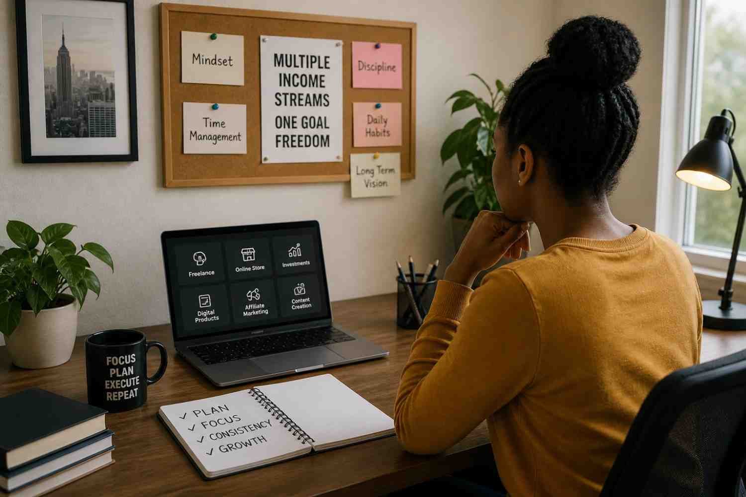 Mindset For Multiple Income Streams: How To Stay Consistent And Focused